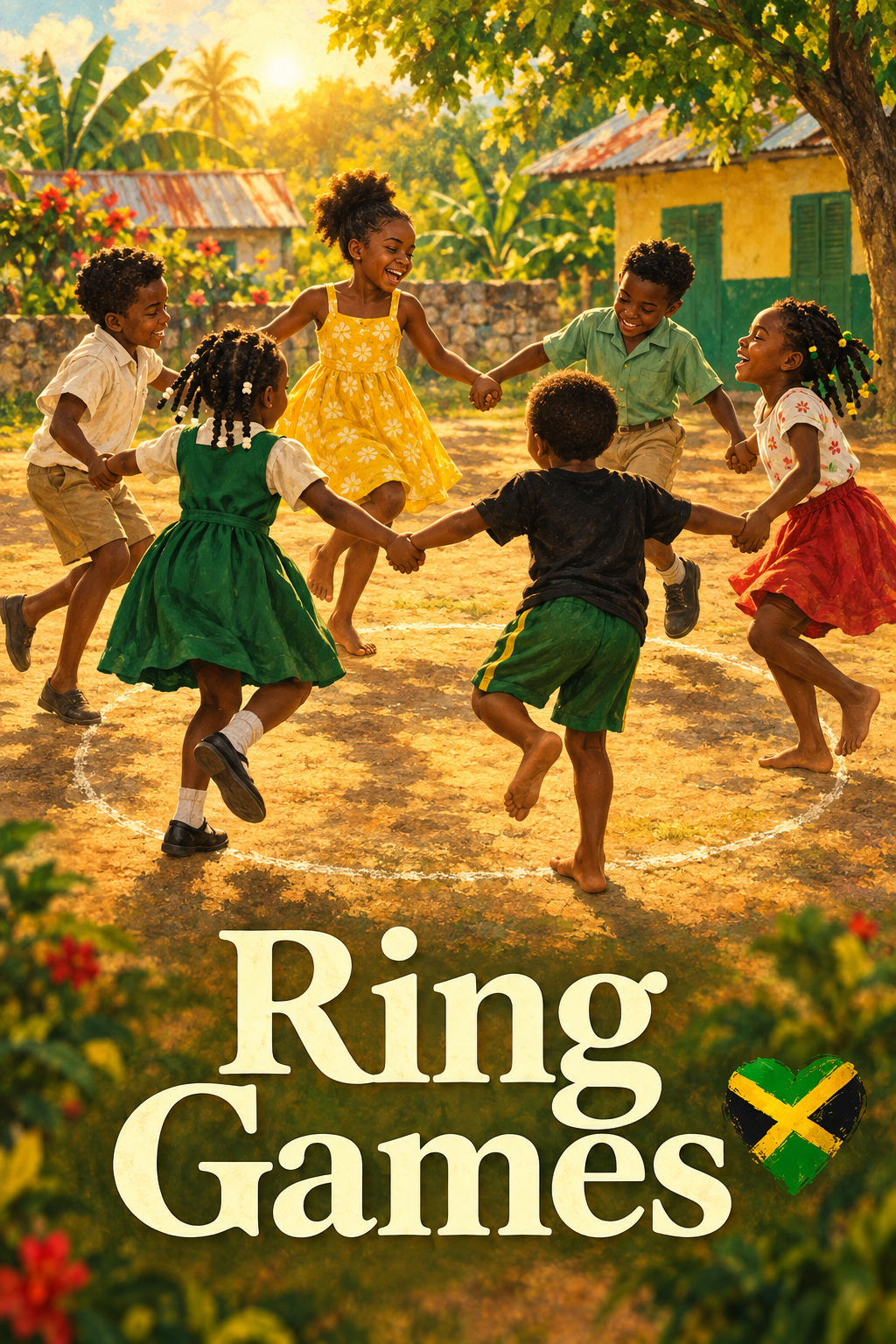 Editorial cover art for Yaadology's ring games and folk songs collection